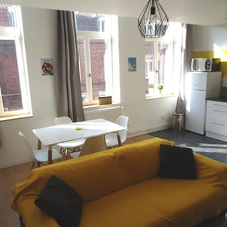 Apartamento Lille/1ch/stationnement Gratuit *