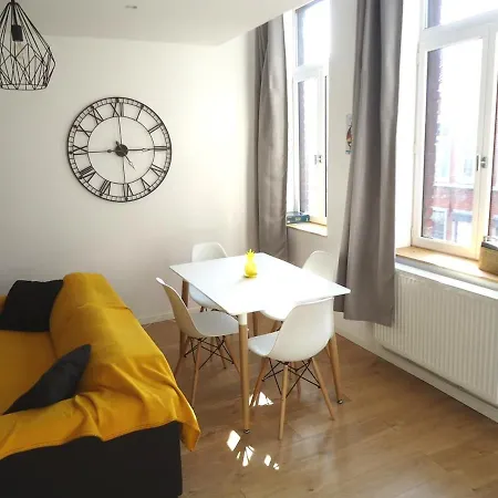 Lille/1ch/stationnement Gratuit Apartamento